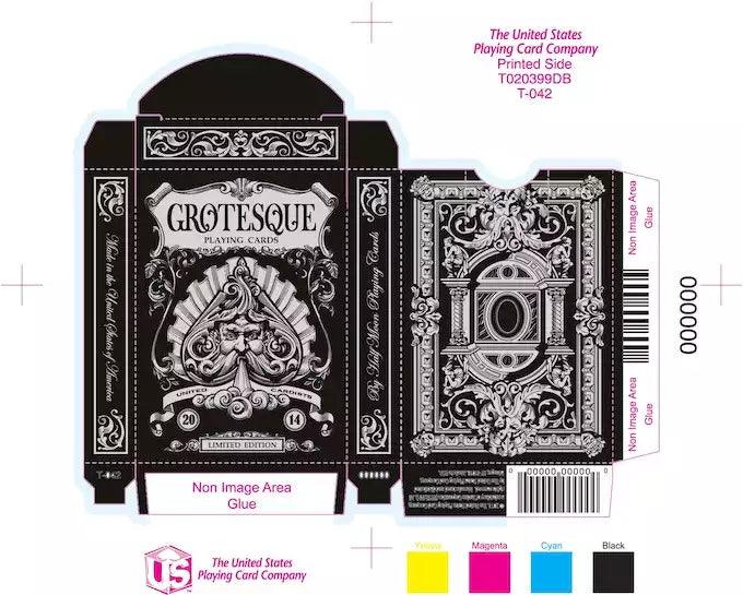Grotesque Limited Edition Playing Cards - Eclipse Games Puzzles Novelties