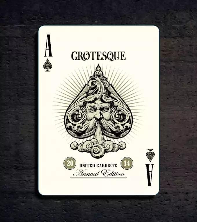 Grotesque Original Edition Playing Cards - Eclipse Games Puzzles Novelties