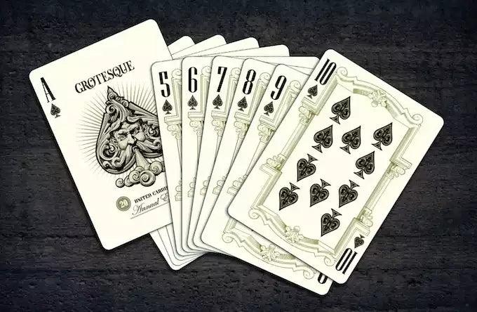 Grotesque Original Edition Playing Cards - Eclipse Games Puzzles Novelties