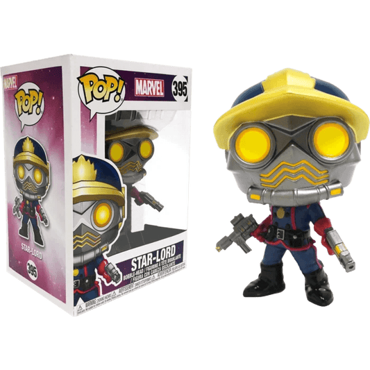 Guardians of the Galaxy - Star-Lord Classic Pop! Vinyl Figure #395 - Eclipse Games Puzzles Novelties