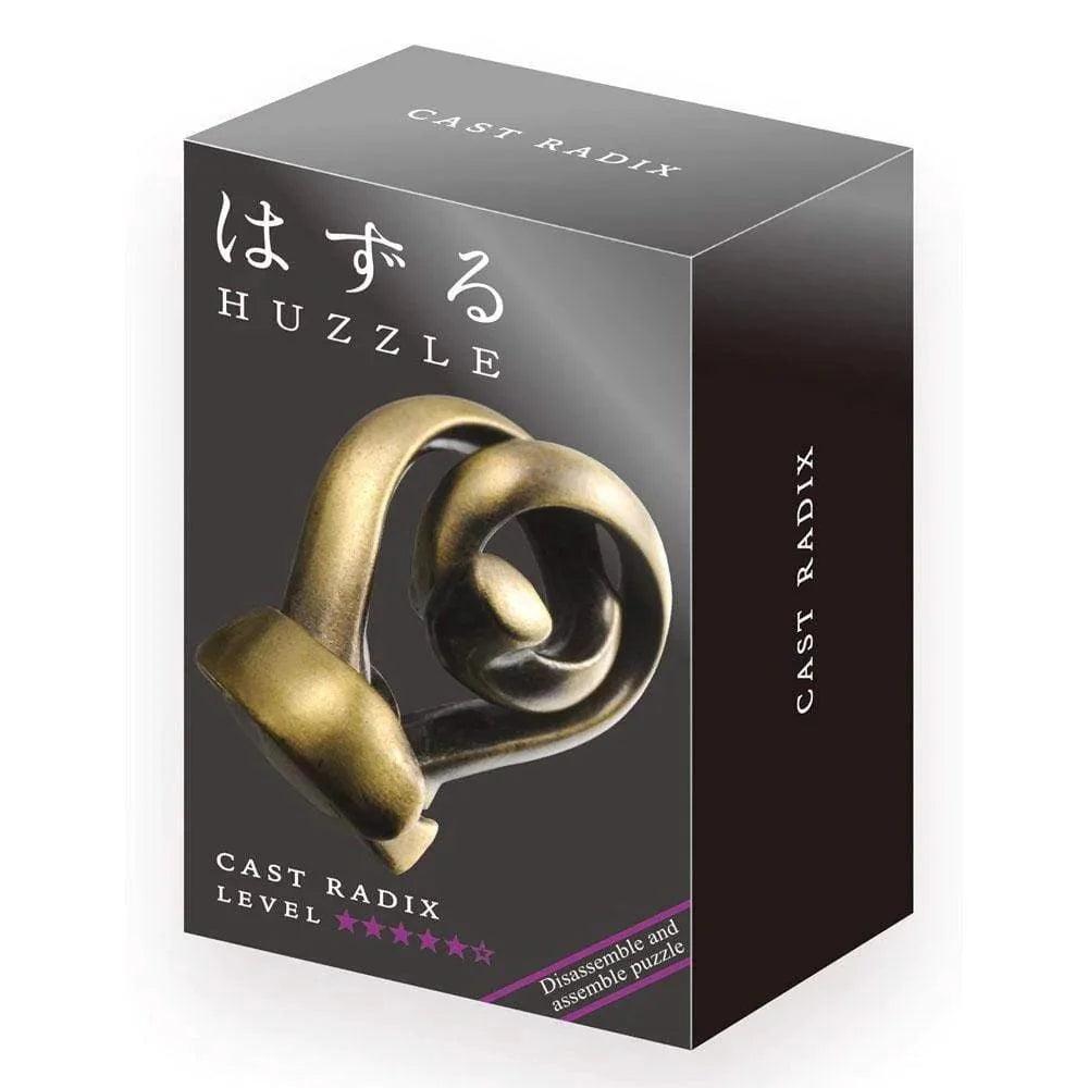 Hanayama Cast Puzzle Level 5 Radix - Eclipse Games Puzzles Novelties