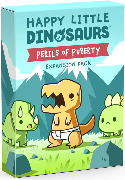 Happy Little Dinosaurs Perils of Puberty Expansion - Eclipse Games Puzzles Novelties