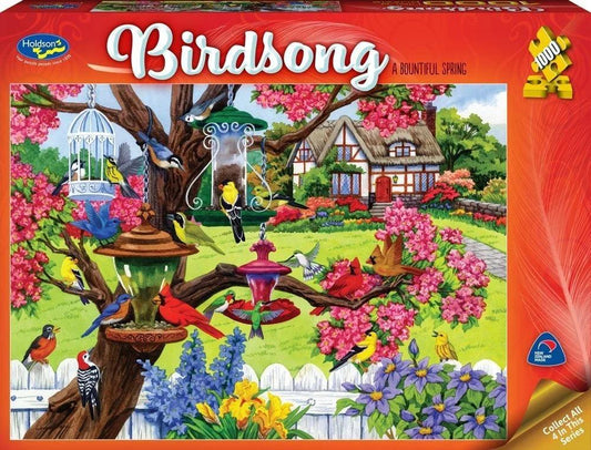 Holdson Birdsong A Bountiful Spring 1000 Pieces Jigsaw Puzzle - Eclipse Games Puzzles Novelties