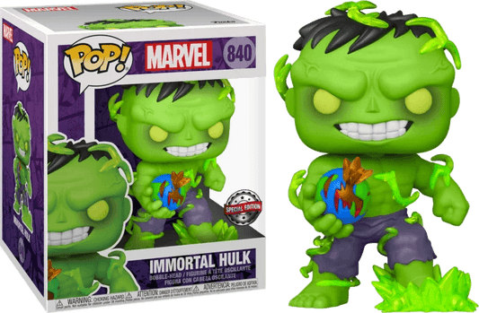 Hulk - Immortal Hulk 6" Super Sized Pop! Vinyl Figure - Eclipse Games Puzzles Novelties