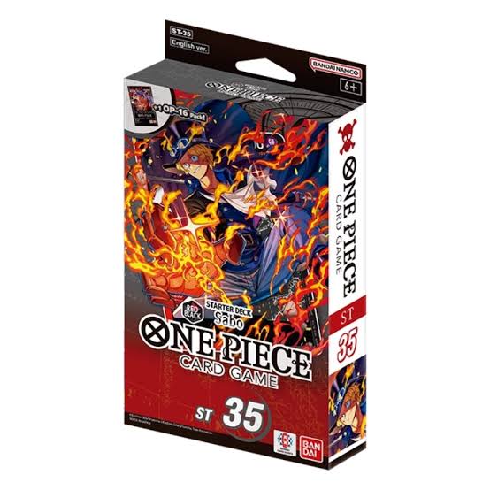 One Piece TCG - ST-35 Sabo Red/Black Starter Deck