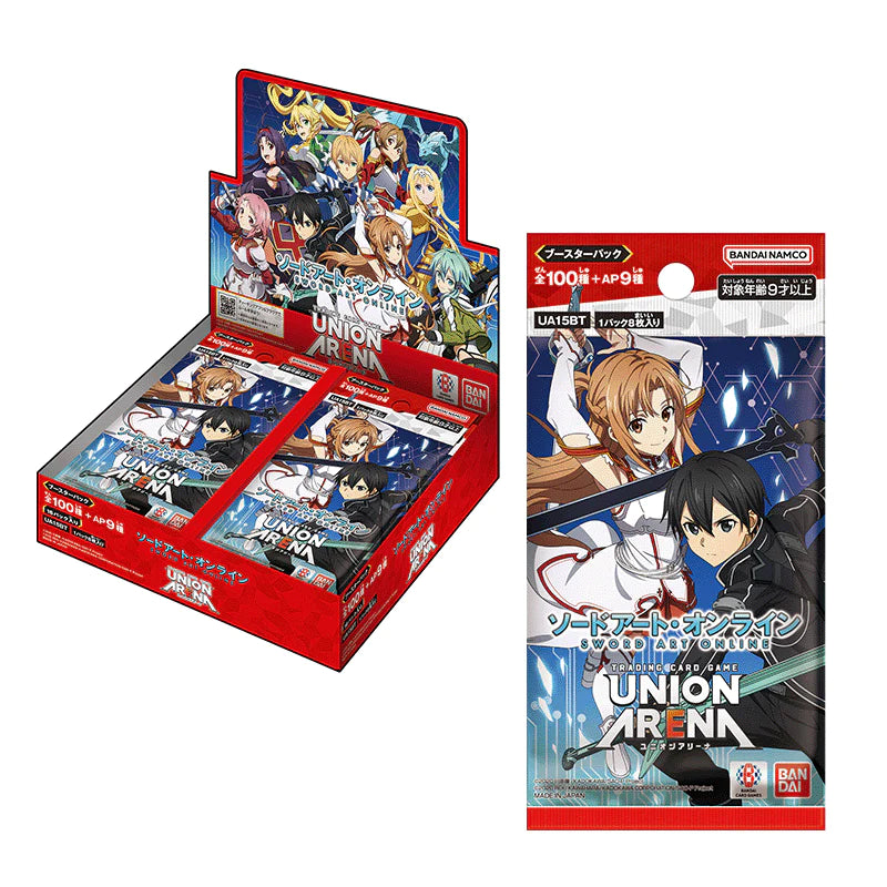 Union Arena TCG - UA15BT Sword Art Online SAO Booster Box Japanese