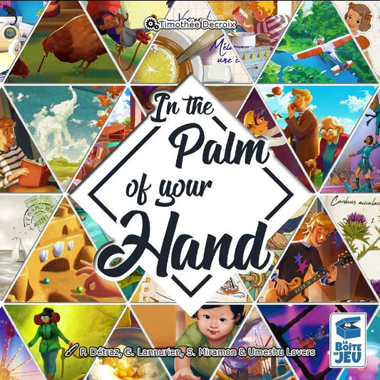 In the Palm of Your Hand Board Game - Eclipse Games Puzzles Novelties