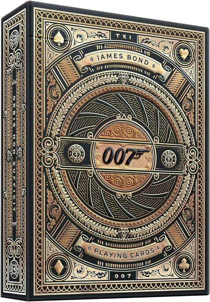 James Bond 007 Theory11 Playing Cards - Eclipse Games Puzzles Novelties