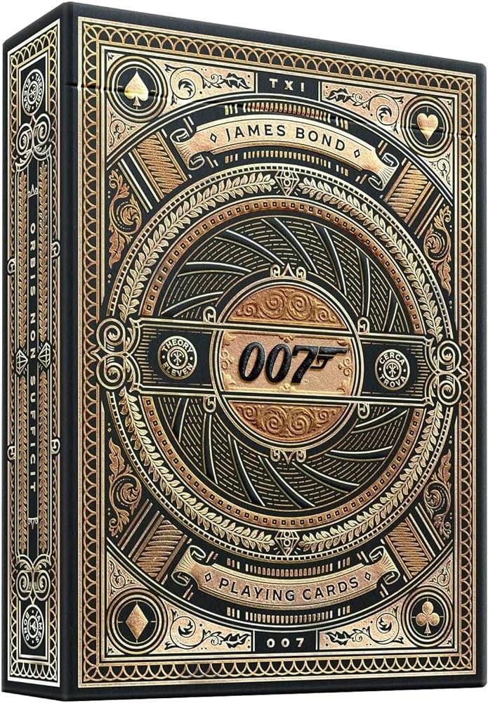 James Bond 007 Theory11 Playing Cards - Eclipse Games Puzzles Novelties