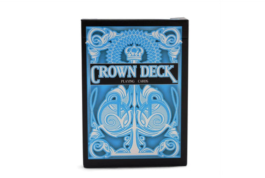 Light Blue Crown Deck Playing Cards - Eclipse Games Puzzles Novelties