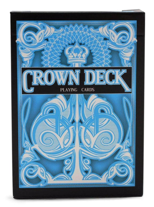 Light Blue Crown Deck Playing Cards - Eclipse Games Puzzles Novelties