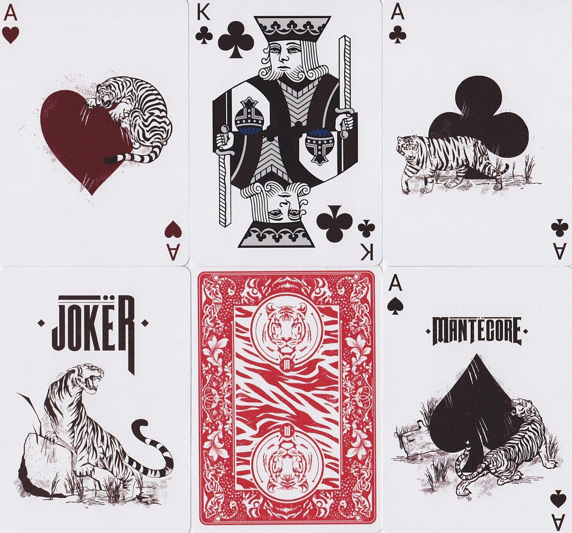 Mantecore Diamond Edition Playing Cards - Eclipse Games Puzzles Novelties