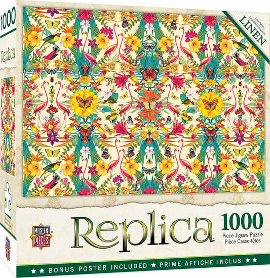 Masterpieces Flamingos 1000 Pieces Jigsaw Puzzle - Eclipse Games Puzzles Novelties
