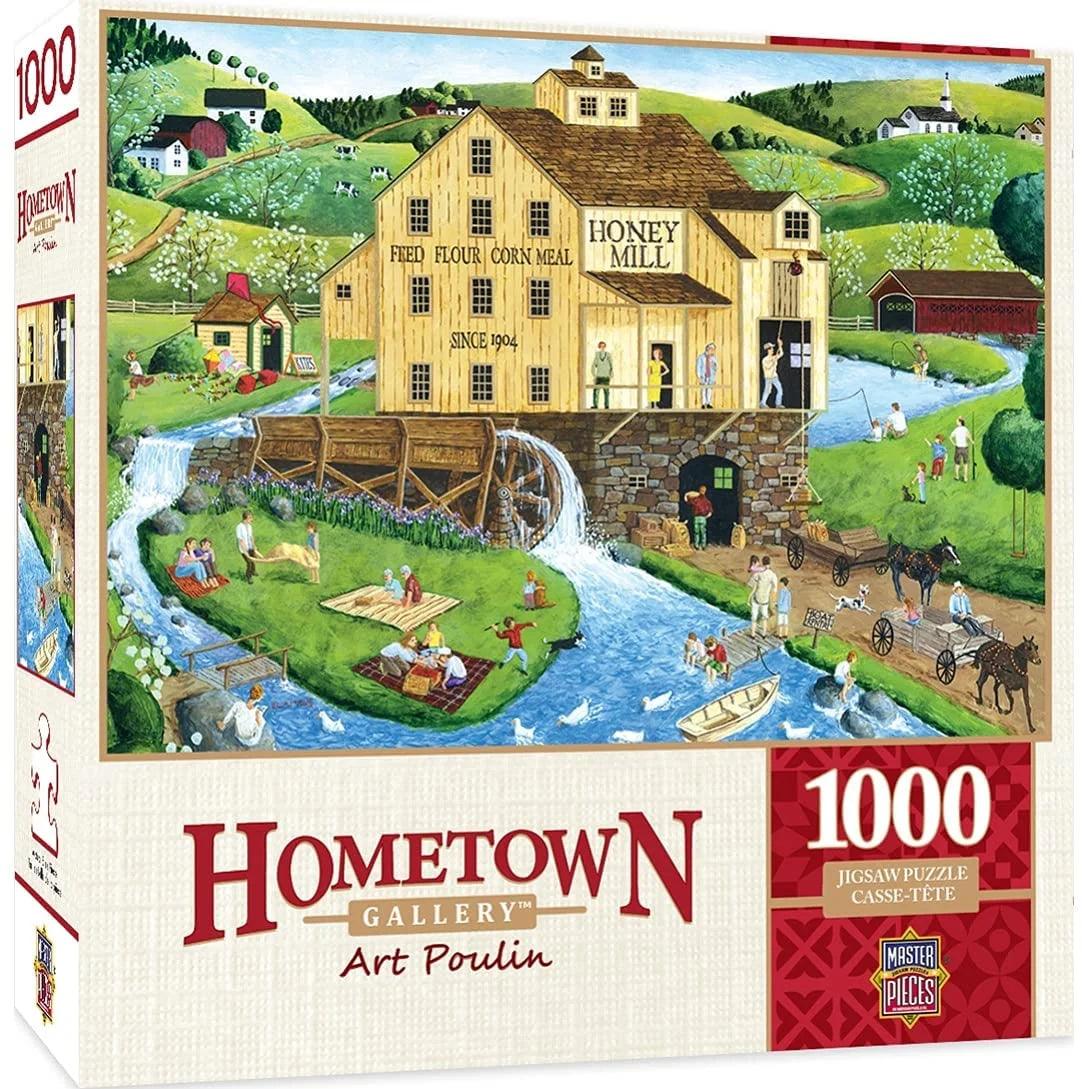 Masterpieces Honey Mill 1000 Pieces Jigsaw Puzzle - Eclipse Games Puzzles Novelties