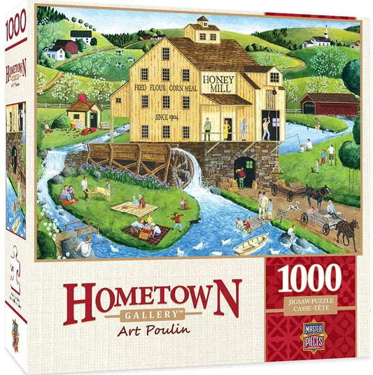 Masterpieces Honey Mill 1000 Pieces Jigsaw Puzzle - Eclipse Games Puzzles Novelties