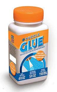 Masterpieces Puzzle Accessories Puzzle Glue Bottle with Spreader Inside Cap 4oz - Eclipse Games Puzzles Novelties