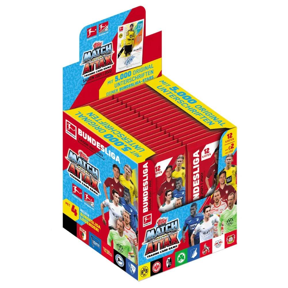 Soccer Match Attax TCG Season 2021/2022 Bundesliga Booster Box (36) - Eclipse Games Puzzles Novelties