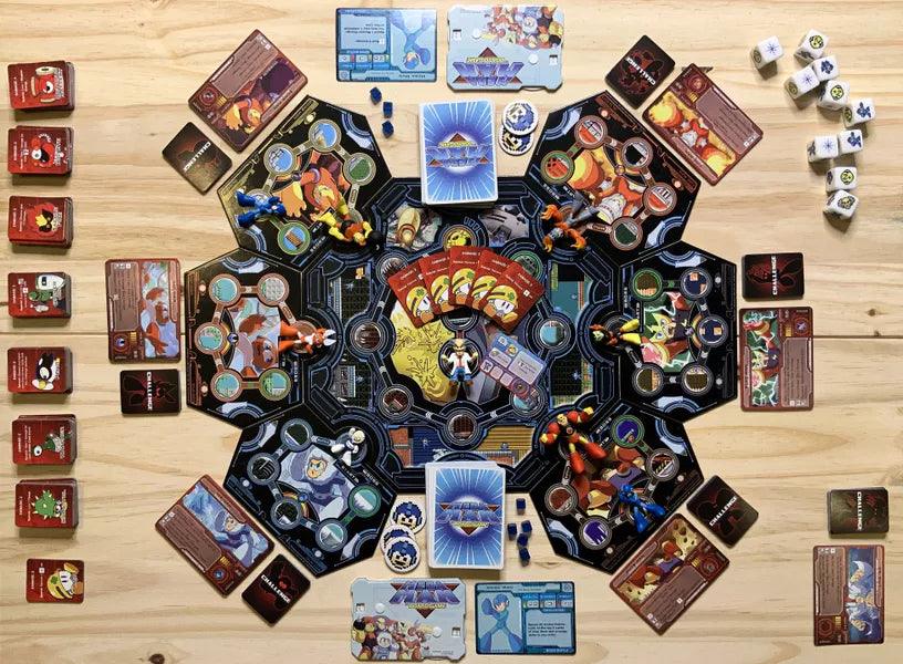 Mega Man The Board Game Kickstarter Bundle Time Man & Oil Man Expansion Capcom 2015 Jasco - Eclipse Games Puzzles Novelties