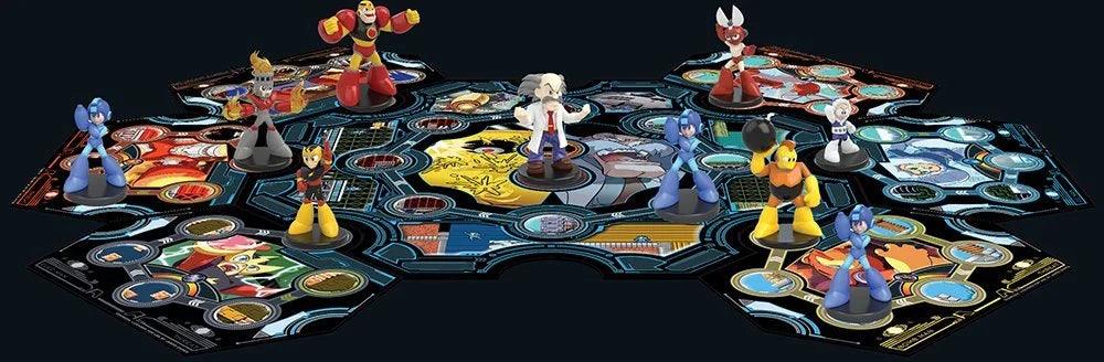 Mega Man The Board Game Kickstarter Bundle Time Man & Oil Man Expansion Capcom 2015 Jasco - Eclipse Games Puzzles Novelties