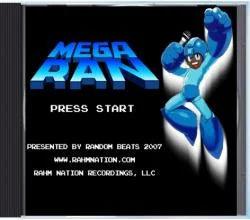 Mega Ran V.1.3 PRESS START Mega Man Soundtrack Special Edition CD - Eclipse Games Puzzles Novelties