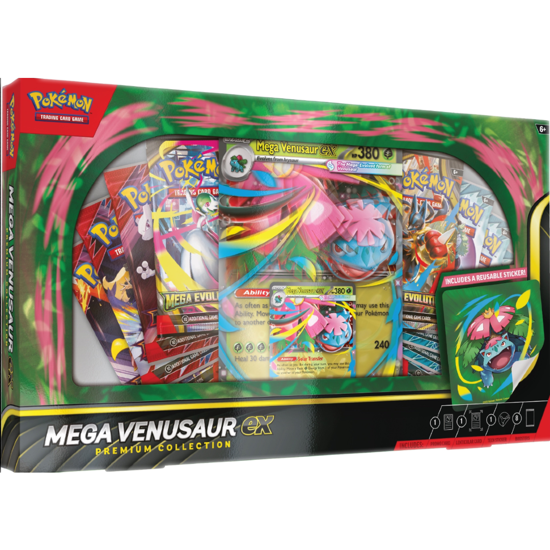 Pokemon TCG Mega Venusaur ex Premium Collection Box