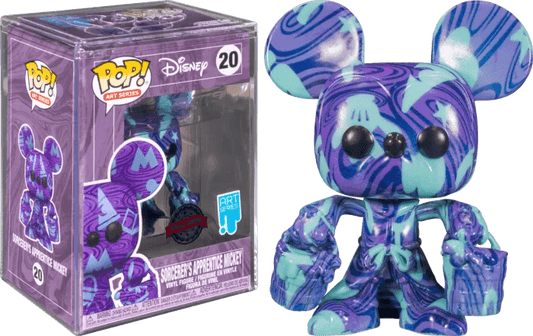 Mickey Mouse - Apprentice Mickey Artist Series Pop! Vinyl Figure with Pop! Protector #20 - Eclipse Games Puzzles Novelties