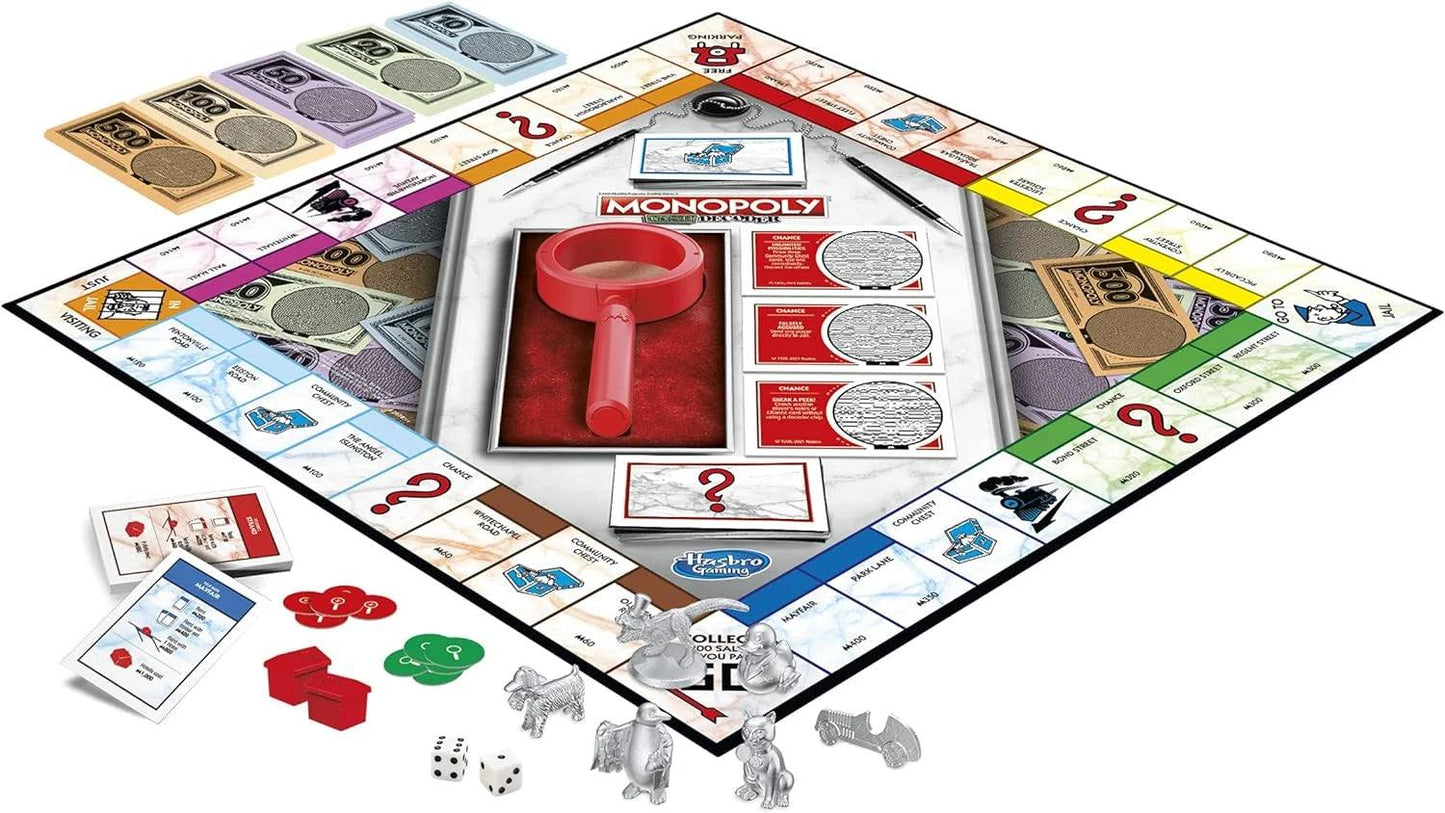 Monopoly Crooked Cash Decoder Board Game Spend Cash Before Getting Caught with Fakes by Mr. Monopolys Decoder - Eclipse Games Puzzles Novelties