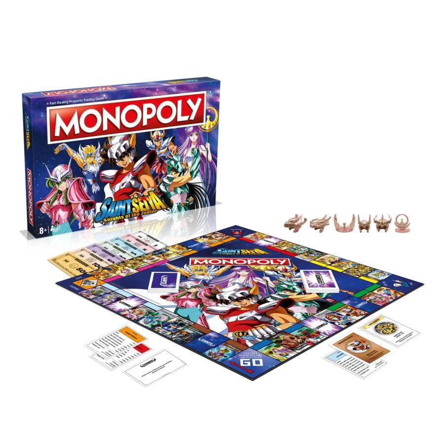 Monopoly - Saint Seiya Edition - Eclipse Games Puzzles Novelties