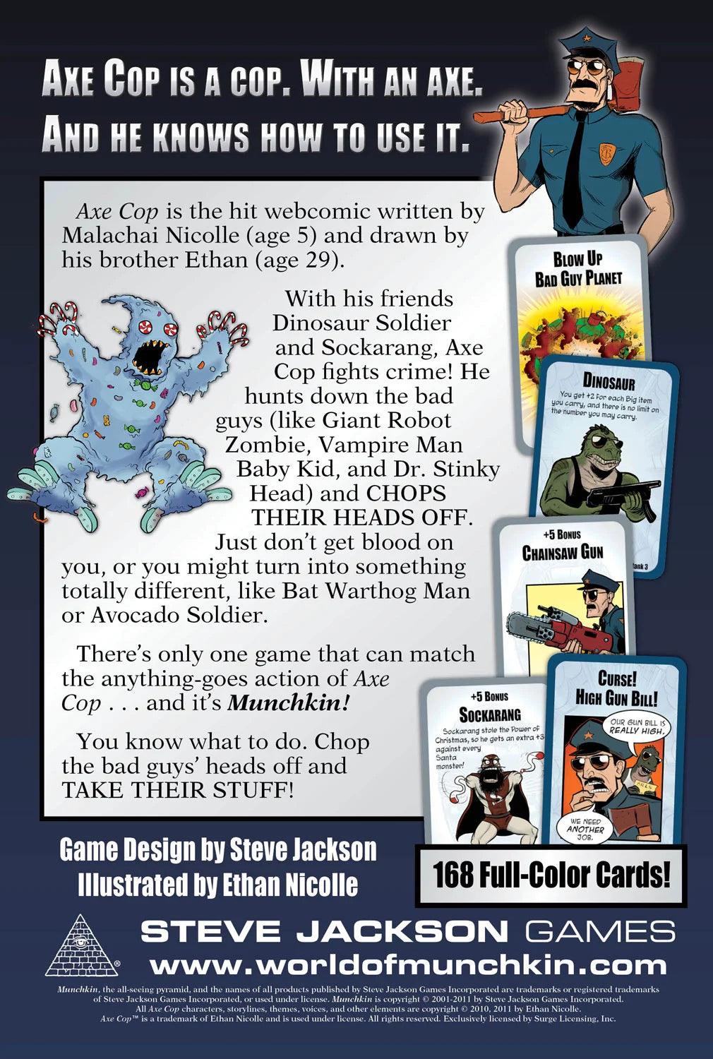 Munchkin Axe Cop - Eclipse Games Puzzles Novelties