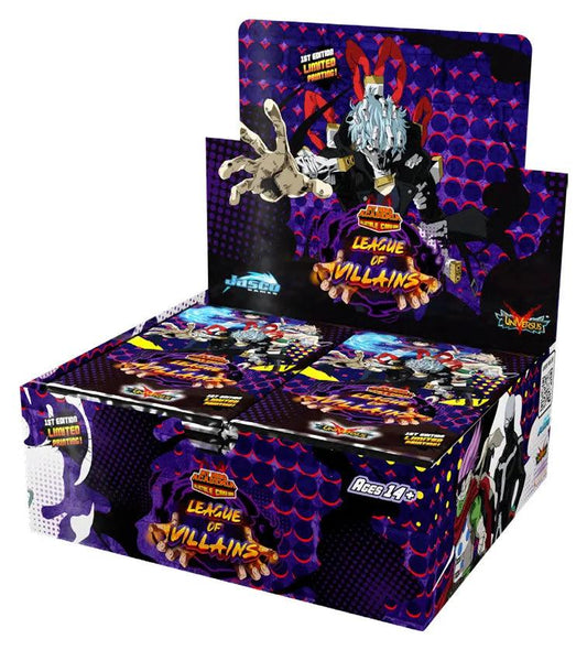 My Hero Academia Collectible Card Game Booster - Wave 4 League of Villains - Eclipse Games Puzzles Novelties