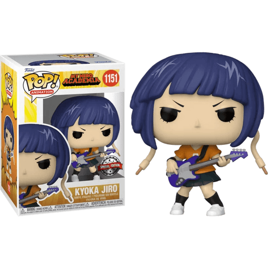 My Hero Academia - Kyoka Jiro with Guitar Pop! Vinyl Figure #1029 - Eclipse Games Puzzles Novelties