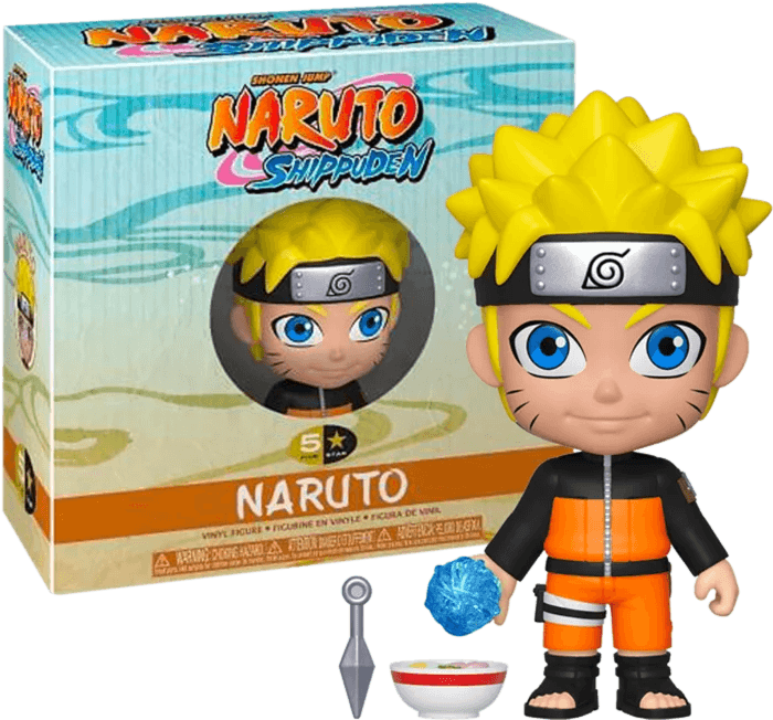 Naruto 5 Star Vinyl Figure Funko - Eclipse Games Puzzles Novelties