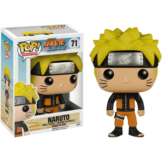 Naruto - Naruto Pop! Vinyl Figure #71 - Eclipse Games Puzzles Novelties