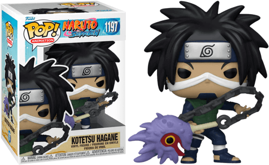 Naruto Shippuden Kotetsu Hagane 3.75" Pop! Vinyl Figure #1197 - Eclipse Games Puzzles Novelties