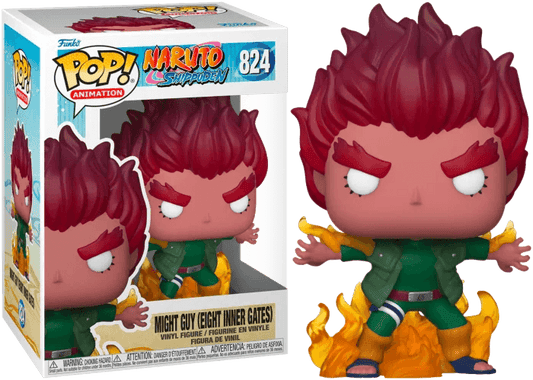 Naruto: Shippuden Might Guy (Eight Inner Gates) Pop! Vinyl Figure #959 - Eclipse Games Puzzles Novelties