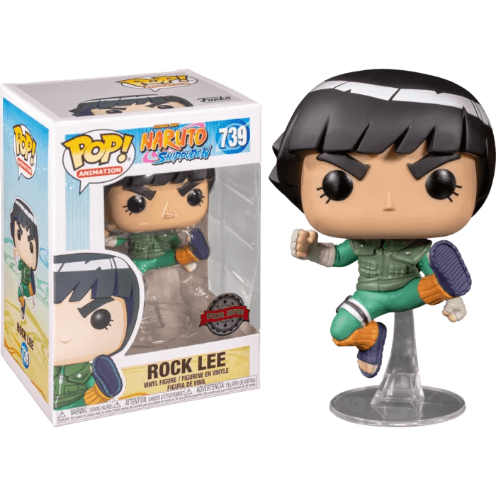 Naruto: Shippuden - Rock Lee Pop! Vinyl Figure #739 - Eclipse Games Puzzles Novelties