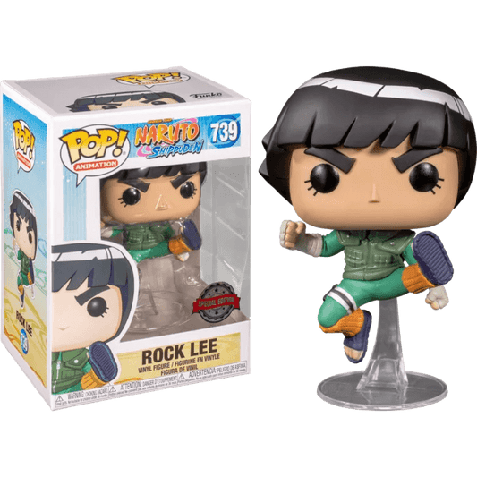 Naruto: Shippuden - Rock Lee Pop! Vinyl Figure #739 - Eclipse Games Puzzles Novelties
