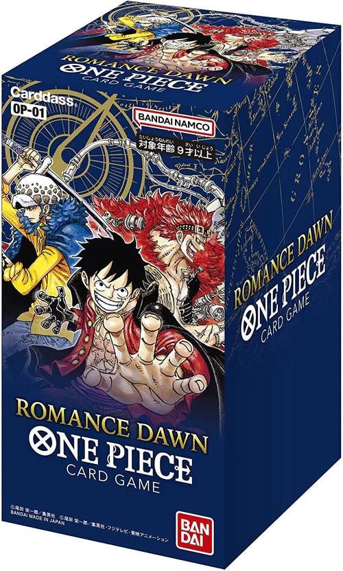 One Piece Card Game OP-01 Romance Dawn Booster Box Japanese - Eclipse Games Puzzles Novelties