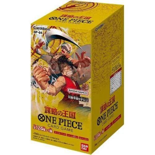 One Piece Card Game OP-04 Kingdoms of Intrigue Booster Box Japanese - Eclipse Games Puzzles Novelties