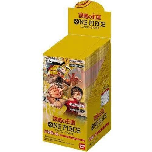 One Piece Card Game OP-04 Kingdoms of Intrigue Booster Box Japanese - Eclipse Games Puzzles Novelties
