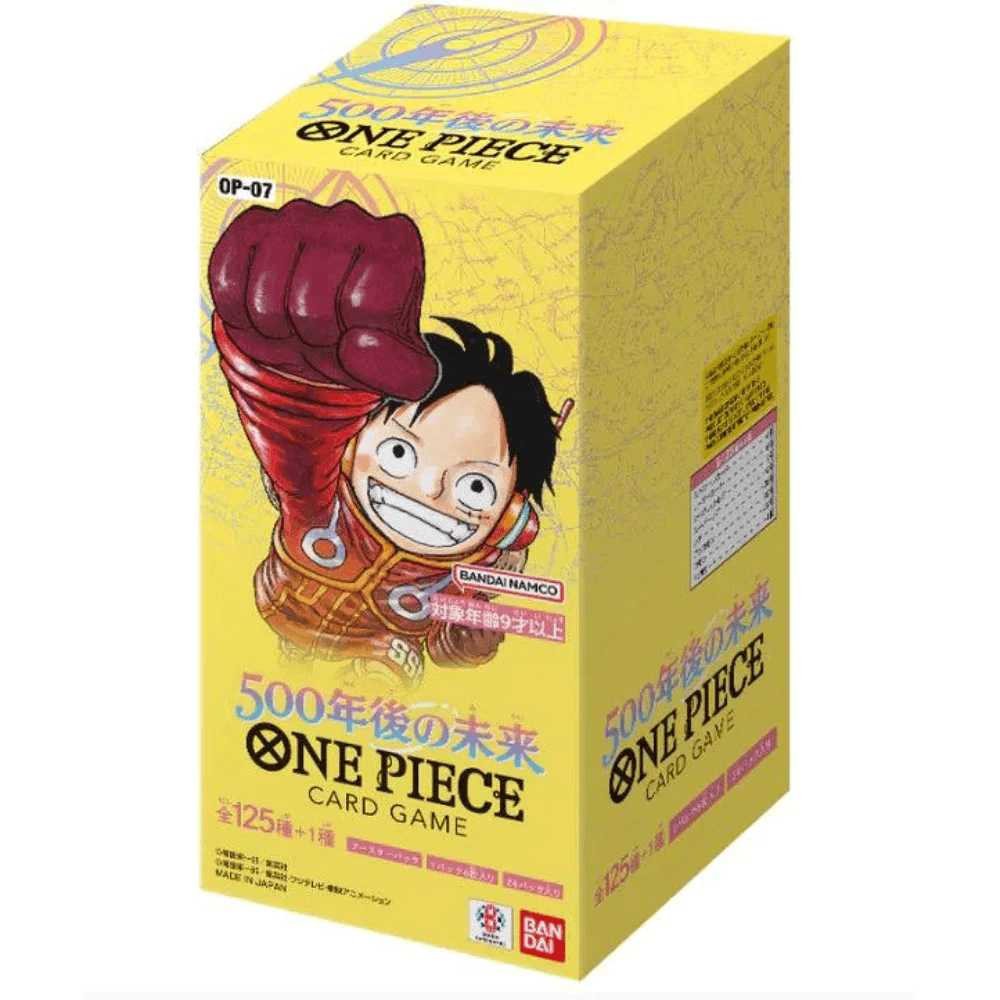 One Piece Card Game OP-07 500 years in the Future Booster Box Japanese - Eclipse Games Puzzles Novelties