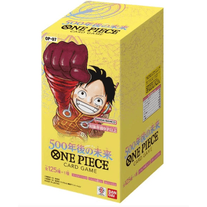 One Piece Card Game OP-07 500 years in the Future Booster Box Japanese - Eclipse Games Puzzles Novelties