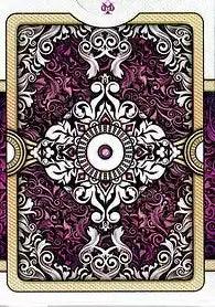 Ornate White Edition Amethyst Playing Cards - Eclipse Games Puzzles Novelties