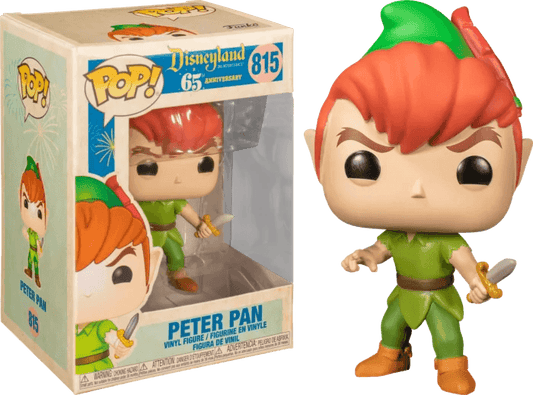 Peter Pan - Peter Pan Disneyland 65th Anniversary Pop! Vinyl Figure #815 - Eclipse Games Puzzles Novelties