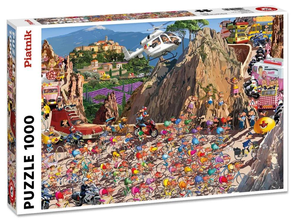 Piatnik Ruyer Bicycle Race 1000 Pieces Jigsaw Puzzle - Eclipse Games Puzzles Novelties