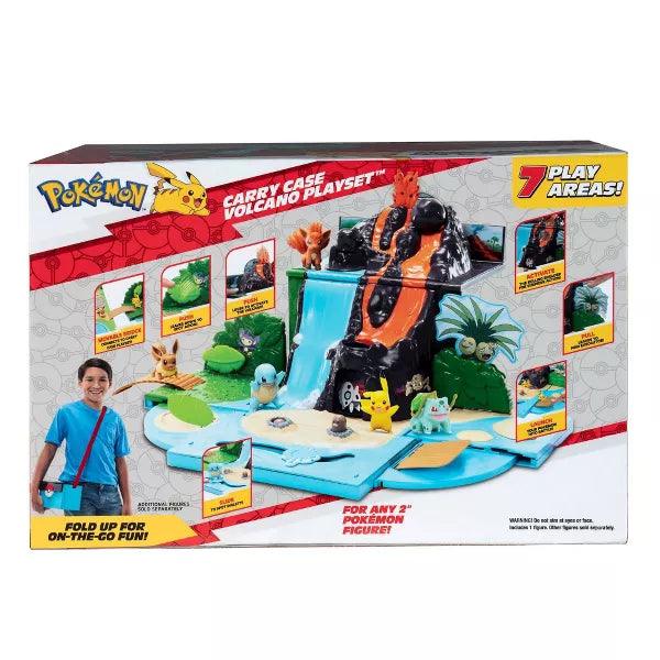 Pokemon Carry Case Volcano Playset - Eclipse Games Puzzles Novelties