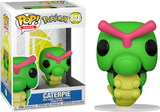 Pokemon - Caterpie Pop! Vinyl Figure #848 - Eclipse Games Puzzles Novelties