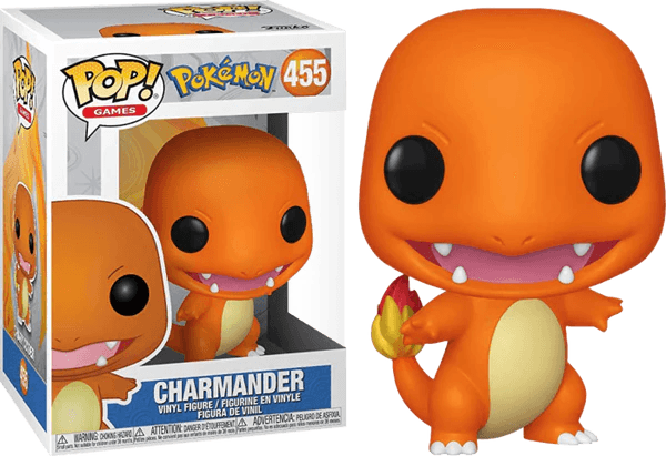 Pokemon Charmander Pop! Vinyl #455 - Eclipse Games Puzzles Novelties