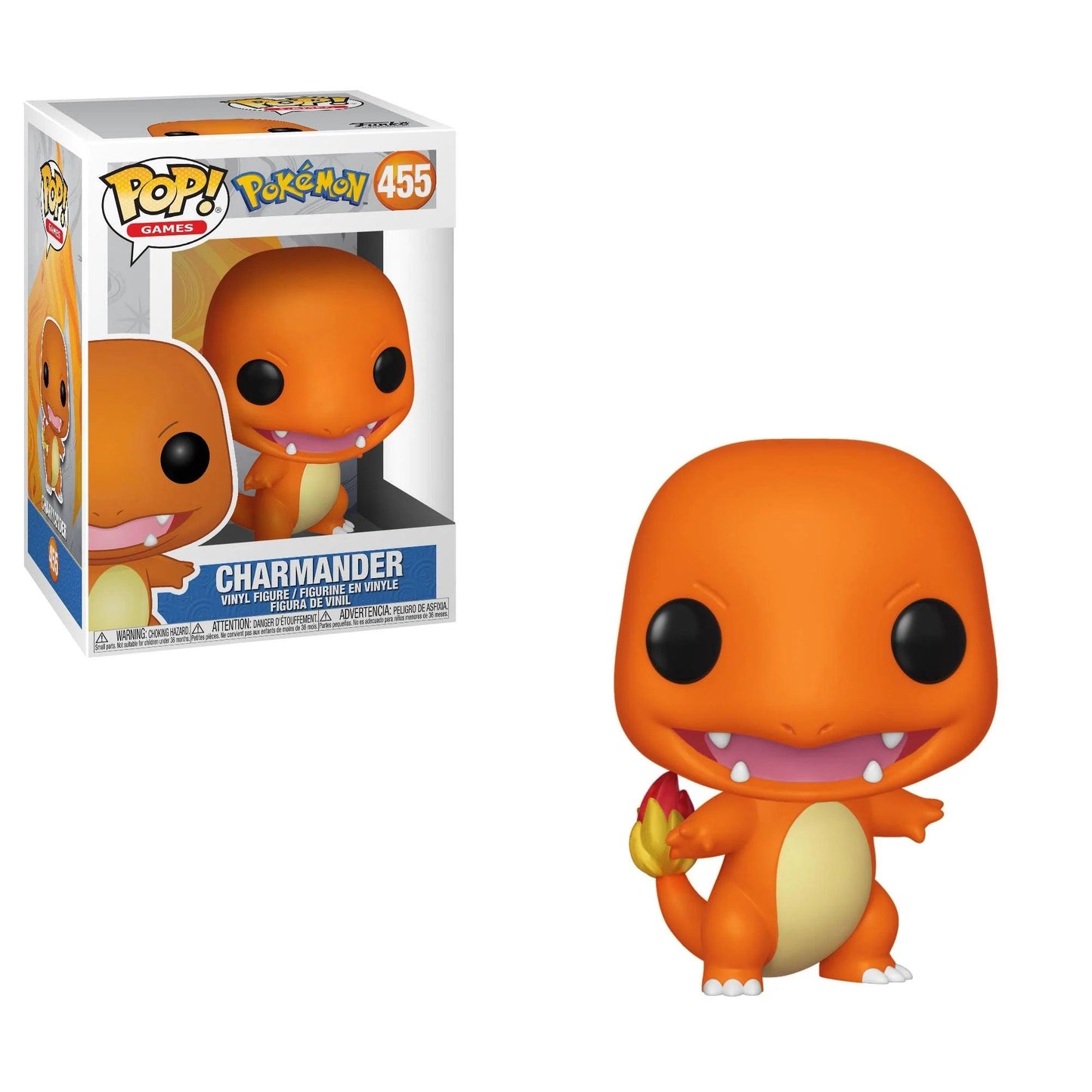 Pokemon Charmander Pop! Vinyl #455 - Eclipse Games Puzzles Novelties