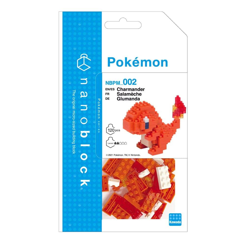 Pokémon Nanoblocks Charmander - Eclipse Games Puzzles Novelties